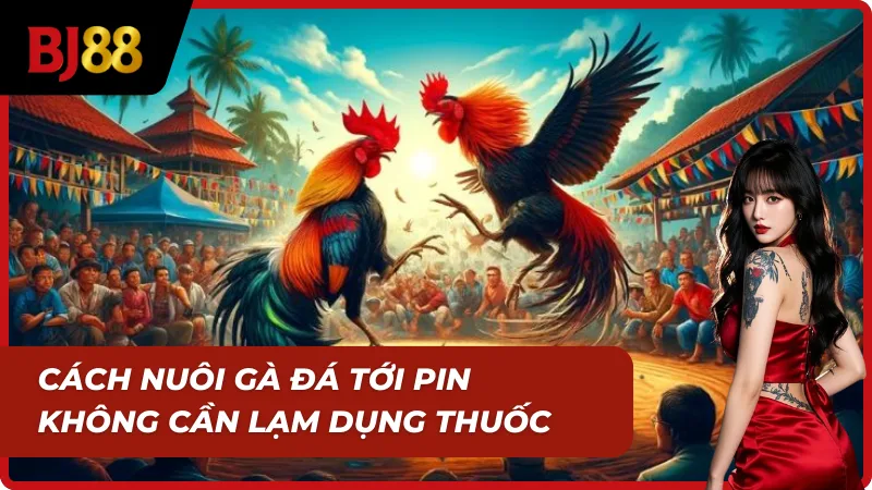 Thuốc nuôi đá gà kết hợp chế độ nuôi khoa học